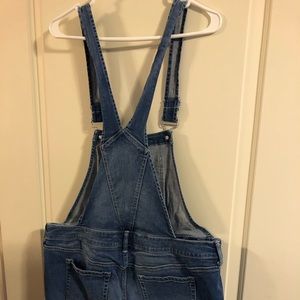 Torrid dark blue overalls